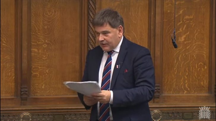 MP debates excess deaths in houses of Parliament